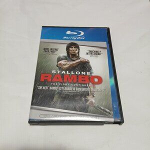 Stallone Rambo The Fight Continues Blu-Ray Bluray Blockbuster - Bundle & Save